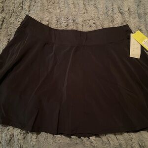 Black All in Motion Skort